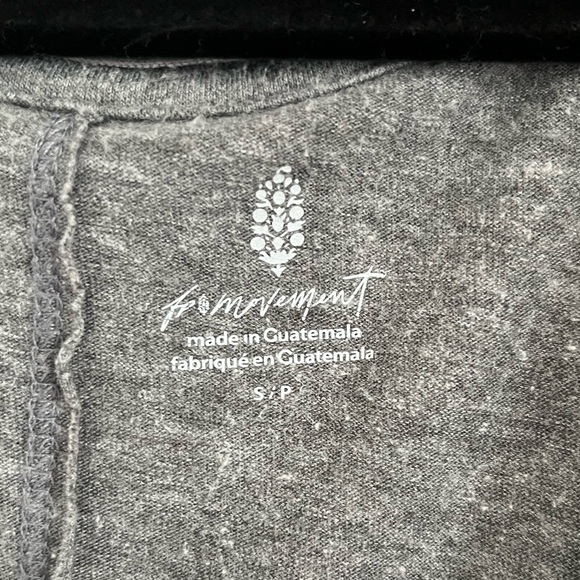 Free People City Vibes Tank - Gray Size Small - Picture 4 of 5